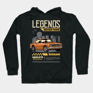 Skyline 2000 GTR Car Hoodie